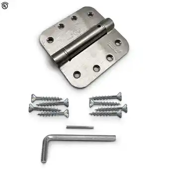 Walmart Villar Home Designs Chrome Mortise Heavy-Duty Butt Door Hinge with Soft-Close by offer