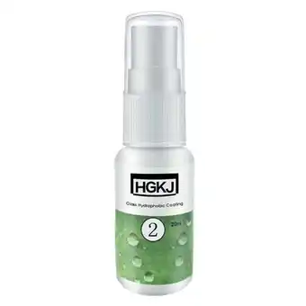 Walmart HGKJ - Hydrophobic Clean Car Glass Technology Waterproof Rainproof Oil Glass Coating- White 20ml offer