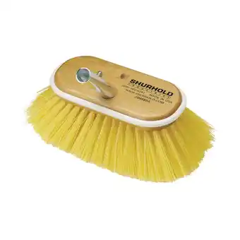 Walmart Shurhold 6 Polystyrene Medium Bristle Deck Brush offer