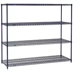 Walmart Global Industrial 18546N Nexelon Wire Shelving, 54 x 18 x 63 in offer