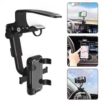 Walmart 2025 SShop New Year Festival Clearance! Universal Car Sun Visor Phone Clip Mount Stand For Mobile offer