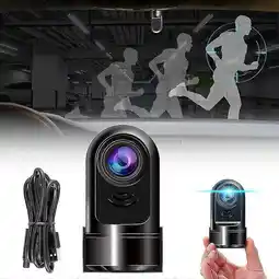 Walmart 1080P HD 360 Rotating Mini ADAS Dashcam, New Mini Front Dash Camera for Cars offer