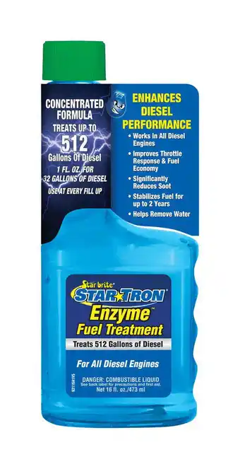 Walmart Star Tron 093116 Star Tron Enzyme Diesel Fuel Treatment 16 oz. Treat 512 Gallons offer