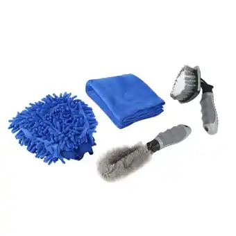 Walmart 4 Pcs Car Vehicle Cleaning Set Wheel Wash Brush Rims Tire Washing Auto Scrub Tools offer