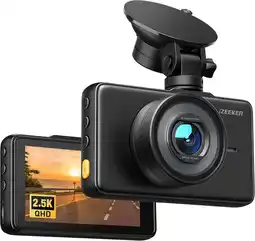 Walmart Crosstour Dash Cam Front and Rear Car Camera, 3”Full HD 1080P Front & Rear Car Camera , Black offer