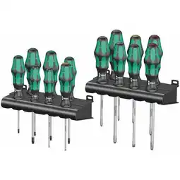 Walmart Wera 05105630001 Kraftform Screwdriver Set with Racks, 16 Piece offer