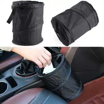 Walmart Augper Folding Car Vehicle RV Trash Bag Wastebasket Can Litter Container Garbage Bin offer