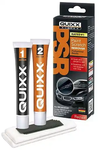 Walmart Quixx System Paint Scratch Remover Kit, Gel Polish, Clear Finish offer