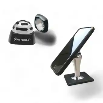 Walmart BulbHead Fastball Magnetic Car and Desk Cell Phone Mount Black offer