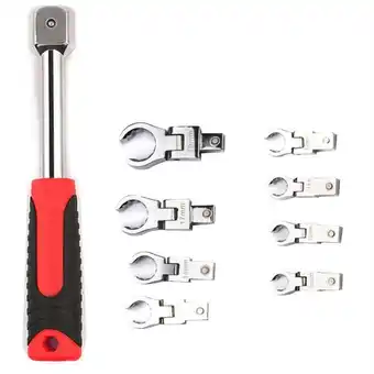 Walmart Ratchet Wrench Shaking Wrench Rotatable Removable Flexible Spanner Ratchet Handle Wrench Hand Tool offer