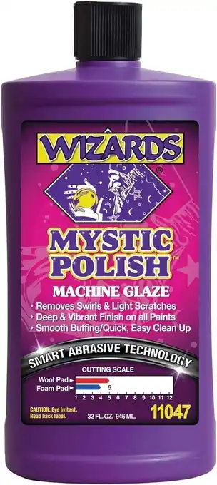 Walmart Wizards Mystic Polish Machine Glaze - Water-Based Polishing Compound for Car Detailing Kit - 32 oz offer