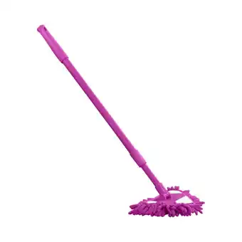 Walmart Flat Small Mop Wall Household Cleaning Brush Chenille Mop Car Wash Small Mop Brush offer