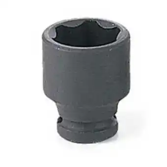 Walmart Grey Pneumatic 945MS 1/4 Drive 6 Point Metric Impact Socket 4.5mm offer