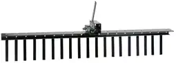 Walmart Impact Implements Pro 62 Landscape Rake With Tipper Latch for ATV/UTV With 2 Receivers offer