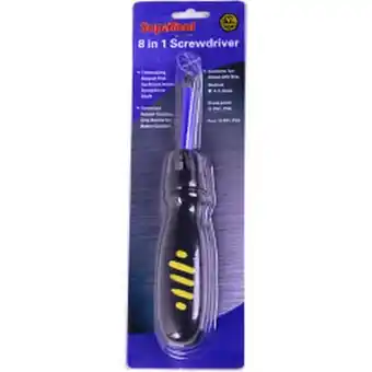 Walmart SupaTool 8 in 1 Multi-Screwdriver offer