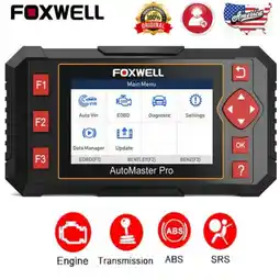 Walmart FOXWELL NT604 Elite OBD2 Scanner ABS Airbag Engine Code Reader Automotive Diagnostic Tools offer