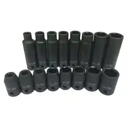 Walmart Frita 239213 Master Mechanic Metric Standard & Deep Impact Socket Set, 16 Piece offer