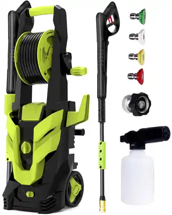 Walmart SUGIFT 3800PSI 2.4GPM Cold Water Electric Pressure Washer, Allows for Foam Cleaning with Chemicals offer