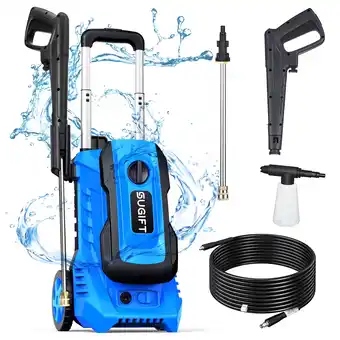 Walmart Vebreda Electric Pressure Washer 3300PSI 2.0GPM Power Washers Electric Powered, 1800W, Blue offer