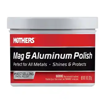 Walmart Mothers 05101 Mag & Aluminum Polish - 10 oz offer