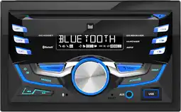 Walmart Dual DC426BT - Car - CD receiver - in-dash - Double-DIN - 50 Watts x 4 offer