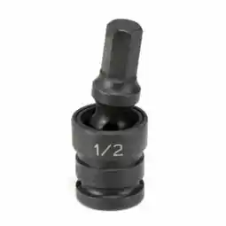 Walmart Grey Pneumatic 2912UM 1/2 Drive x 12mm Standard Length Universal Socket offer