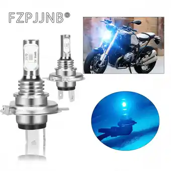 Walmart FZPJJNB R Nine T LED Bulbs 8000K Ice Blue Automotive Bulb Fits Motorcycle 2 Pack offer