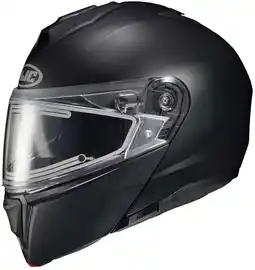 Walmart HJC i90 Semi-Flat snowmobile helmet with Electric Shield (Small, Semi Flat Black) offer