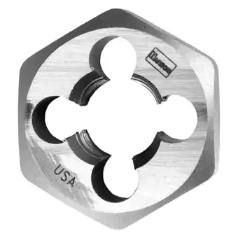 Walmart IRWIN 6623 - 5 mm-0.90 Hanson Metric HCS Solid Hexagon Die offer