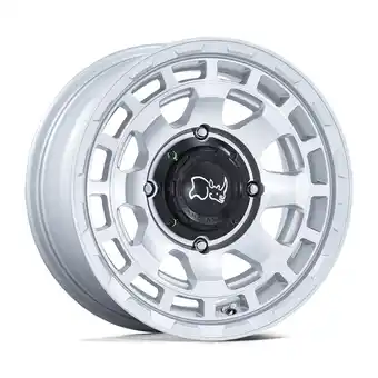 Walmart Black Rhino Powersports Cast Aluminum Wheel BU002 14x7 4x110 H-SLV MCH 10mm, BU002SD14704010 offer