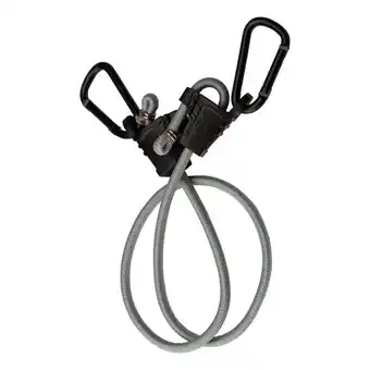 Walmart National Hardware 8056942 9-60 in. Adjustable Bungee Cord, Gray - Pack of 2 offer