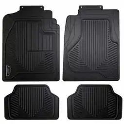 Walmart Unique Accessories 78990 Black Full Coverage Heavy Duty Rubber Truck Floor Mat offer