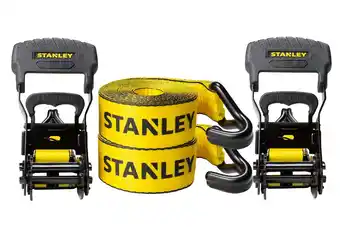 Walmart Stanley 2-Pack Ratchet Strap Kit / 1.5 ft. X 16 ft. / 3,300 lb Break Strength offer