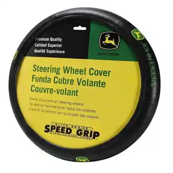 Walmart Plasticolor 006624R01 John Deere Elite Speed Grip Series Steering Wheel Cover offer