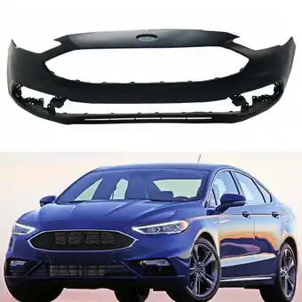 Walmart Unpainted Front Bumper Cover FO1000718 191275155684 Fit for 2017 2018 Ford Fusion offer