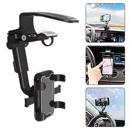 Walmart quanjun Clearance Sales Today Deals Universal Car Sun Visor Phone Clip Mount Stand for Mobile offer