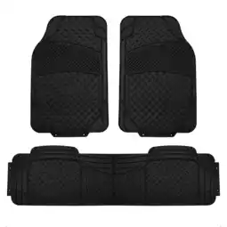 Walmart FH Group Semi Custom Trimmable Vinyl Floor Mats For Car Auto Sedan SUV Van, Full Set offer