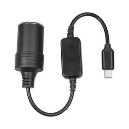 Walmart USB C Type C to 12V Car Cigarette Lighter Socket Female Converter Adapter: C1S1 offer