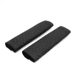 Walmart 2PCS Black Faux Leather Safety Seat Belt Cover Shoulder Pads Covers for Auto Car offer