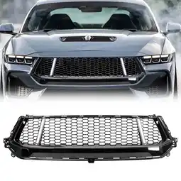 Walmart AMERICAN MODIFIED Front Grille w/LED DRL for 2024+ Mustang EcoBoost & GT offer