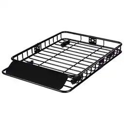 Walmart KFFKFF 51x36x5 Roof Rack Cargo Basket 200 LBS for SUV Truck with Luggage Bag offer