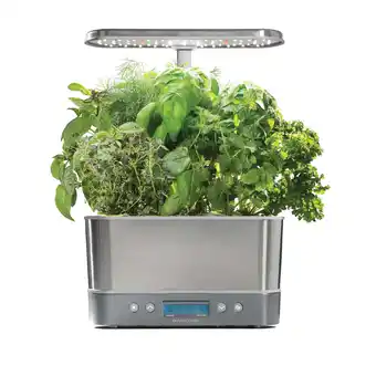 Walmart AeroGarden Harvest Elite - Indoor Garden with LED Grow Light, Stainless Steel offer