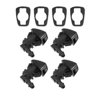 Walmart Unique Bargains 4 Pcs Car Windshield Washer Nozzle Wiper Spray Jet Fit for Toyota Sienna 2WD Black offer