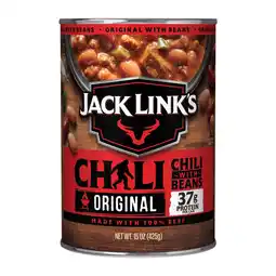 Walmart Jack Link's Chili, Original Flavor, with Beans, 15oz Can offer