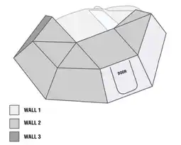 Walmart Overland Vehicle Systems 18149909 Nomadic Awning 270 Side Wall 3 offer