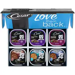 Walmart Cesar Home Delights & Classic Loaf In Sauce Wet Dog Food, 3.5 Oz. Variety Pack Of 36 offer