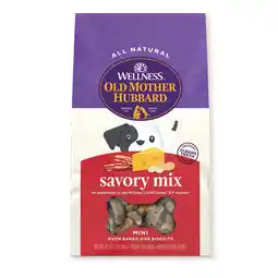 Walmart Old Mother Hubbard By Wellness Classic Savory Mix Baked Biscuit Treats for Dogs, Mini 16 Ounce Bag offer