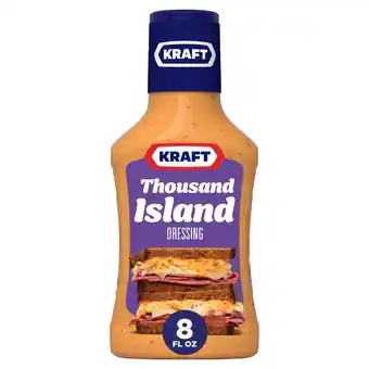 Walmart Kraft Thousand Island Salad Dressing, 8 fl oz Bottle offer