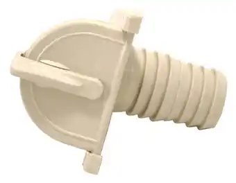 Walmart Valterra RF911 Fresh Water Inlet 1-3/8in x 1-1/4in Barbed Inlet Ivory Plastic offer