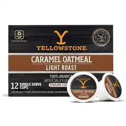 Walmart Yellowstone Caramel Oatmeal Light Roast Coffee K-Cups - 12 pods offer